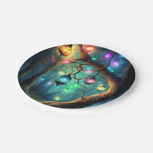 Magical Fairy Princess Fantasy Pixie Dust Party Papieren Bordje (Gekanteld)