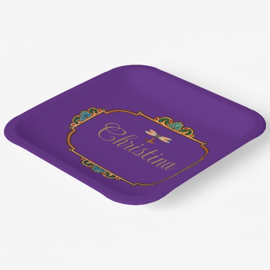 Magical Fairy Tale Fantasy Personalized Papieren Bordje (Gebogen)