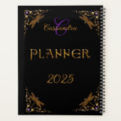 Magical Fairy Tale Fantasy Personalized Planner (Achterkant)