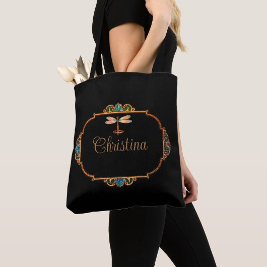 Magical Fairy Tale Fantasy Personalized Tote Bag (Dichtbij)