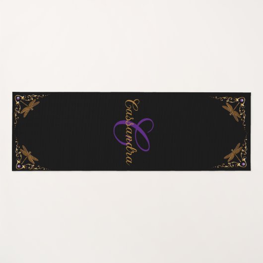 Magical Fairy Tale Fantasy Personalized Yogamat (Voorkant (horizontaal))