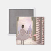Magical Fairy Tale Palace Magnet (Voorkant / Achterkant)