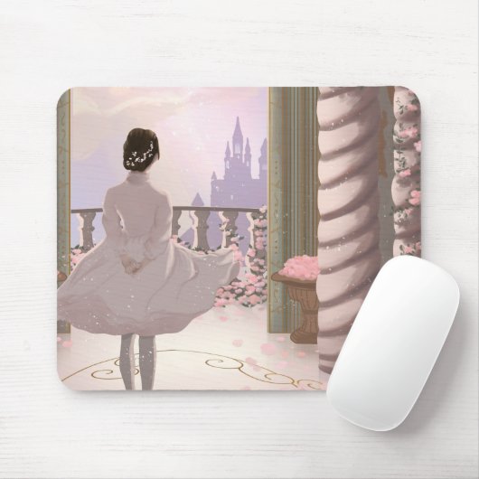 Magical Fairy Tale Palace Mouse Pad Muismat (Met muis)