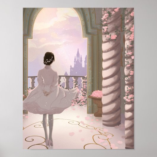 Magical Fairy Tale Palace Poster (Voorkant)