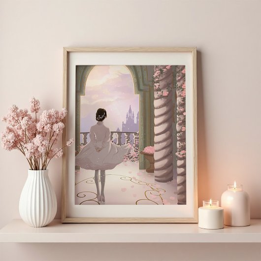 Magical Fairy Tale Palace Poster