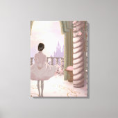 Magical Fairy Tale Palace Wall Canvas (Voorkant)