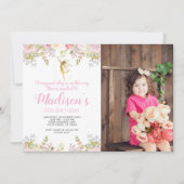 Magical Fairy Verjaardag Uitnodiging Foto (Voorkant)