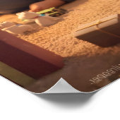 Magical Family Christmas Poster with Border Collie (Hoek)