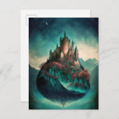 Magical Fantasy Castle Briefkaart (Voorkant / Achterkant)