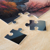 Magical Fantasy Castle Jigzaag Puzzle Legpuzzel (Zijkant)