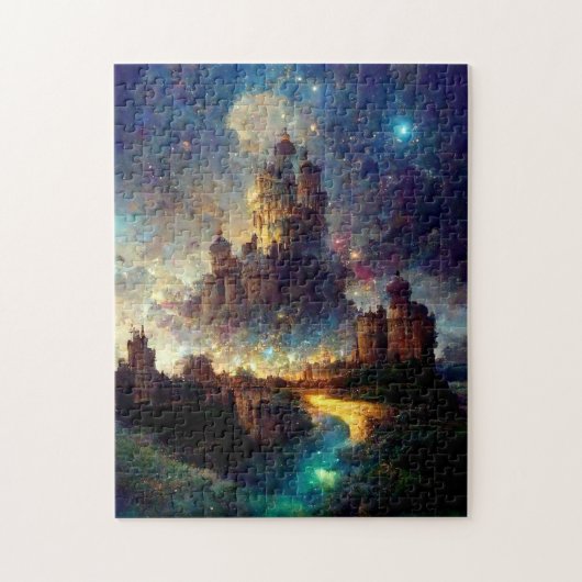 Magical Fantasy Castle Legpuzzel (Verticaal)