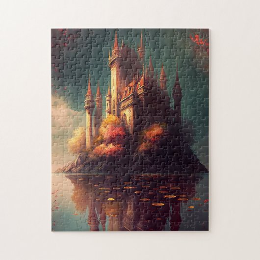 Magical Fantasy Castle Legpuzzel (Verticaal)