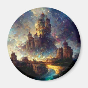 Magical Fantasy Castle Magneet