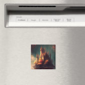 Magical Fantasy Castle Magneet (Insitu (Vaatwasser))