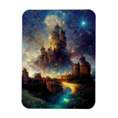 Magical Fantasy Castle Magneet (Verticaal)