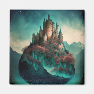 Magical Fantasy Castle Magneet