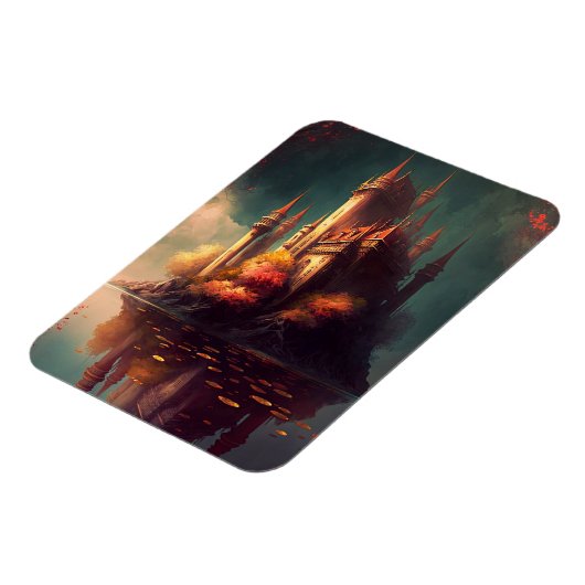 Magical Fantasy Castle Magneet (Linkerzijde)