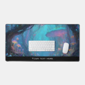 Magical Fantasy Enchanted Mushroom Forest Woodland Bureaumat (Keyboard & Muis)