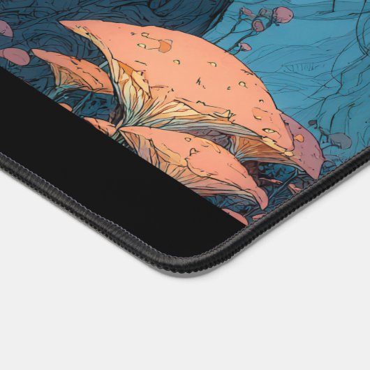 Magical Fantasy Enchanted Mushroom Forest Woodland Bureaumat (Hoek)