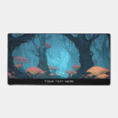 Magical Fantasy Enchanted Mushroom Forest Woodland Bureaumat (Voorkant)