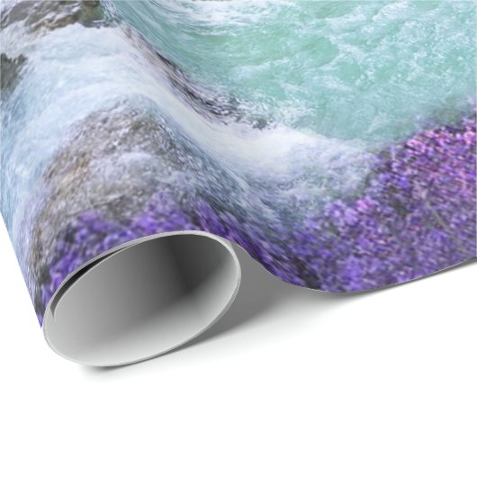 Magical Fantasy Unicorn Drakenlandschap Cadeaupapier (Rol Hoek)