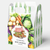 Magical Farmer's Market Baby shower Bedankdoosjes (Geopend)