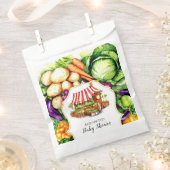 Magical Farmer's Market Baby shower Bedankzakje (Geknipt)