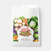 Magical Farmer's Market Baby shower Bedankzakje (Voorkant)