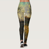 Magical fireflies dreamy landscape leggings (Achterkant)