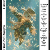 Magical Floating Snowman Spirit DX2L Decoupage Tissuepapier