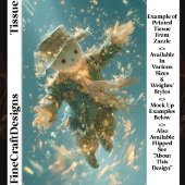 Magical Floating Snowman Spirit DX2R Decoupage Tissuepapier