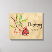 Magical Flowers Elderberry 16,14' x 12,86' Canva Canvas Afdruk (Voorkant)