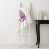 Magical Fluffin Unicorn Small Sherpa Blanket Deken (In situ)