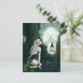 Magical Forest Elf Briefkaart (Staand voorkant)