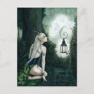 Magical Forest Elf Briefkaart