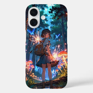 Magical Forest Girl iPhone 16 Hoesje