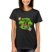 Magical Forest grafisch T-shirt
