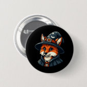 Magical Fox beroemd gemaakt door Wizard Fantasy Ronde Button 5,7 Cm (Voorkant /achterkant)