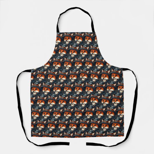 Magical Fox beroemd gemaakt door Wizard Fantasy Schort (Voorkant)