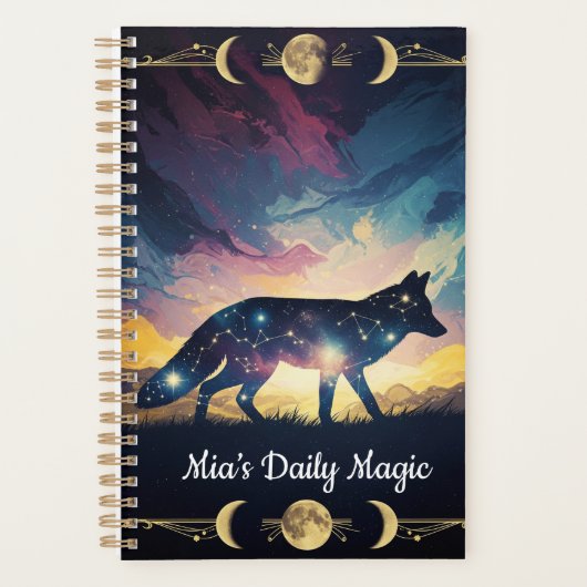 Magical Fox Planner (Voorkant)