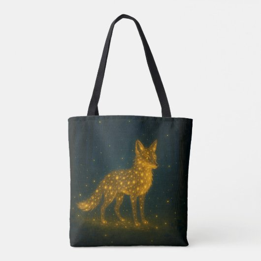 Magical fox tote bag (Achterkant)