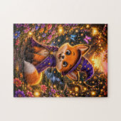 Magical Fox Wizard Jigsaw Puzzle Legpuzzel (Horizontaal)