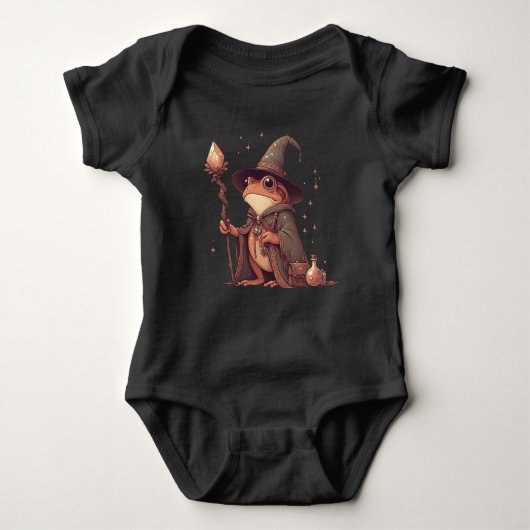 Magical Frog Wizard Romper (Voorkant)