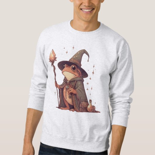 Magical Frog Wizard Trui (Voorkant)