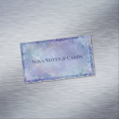 Magical Frozen Galaxy wintervorst Magnetisch Visitekaartje (Voorbeeld)