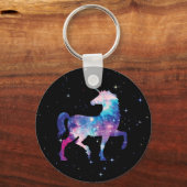 Magical Galaxy Unicorn Sleutelhanger (Voorkant)
