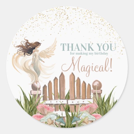 Magical Garden Fairy Stickers (Voorkant)
