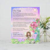 Magical Get Well Fairy Keepsake Letter For Kids (Staand voorkant)