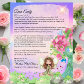 Magical Get Well Fairy Keepsake Letter For Kids