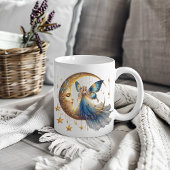 Magical Gift for Her - Fairy & Moon Coffee Cup Koffiemok